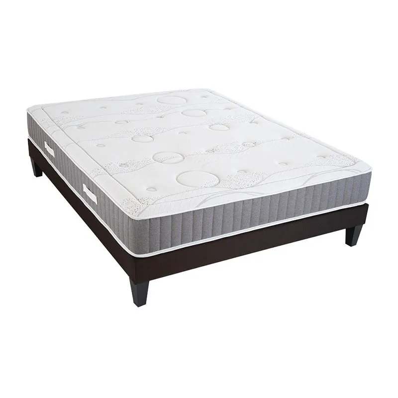 Matelas Mémoire de forme + Sommier Bois Intuition-1