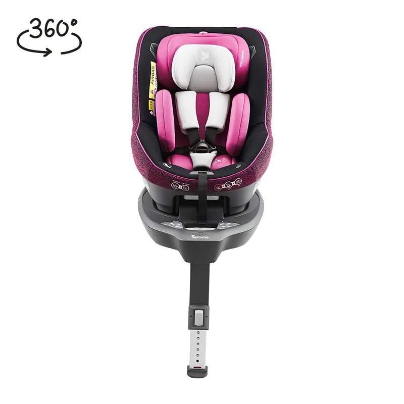Siège-auto 360° Modul Two i-Size/Isofix 40-105cm - Rose-0