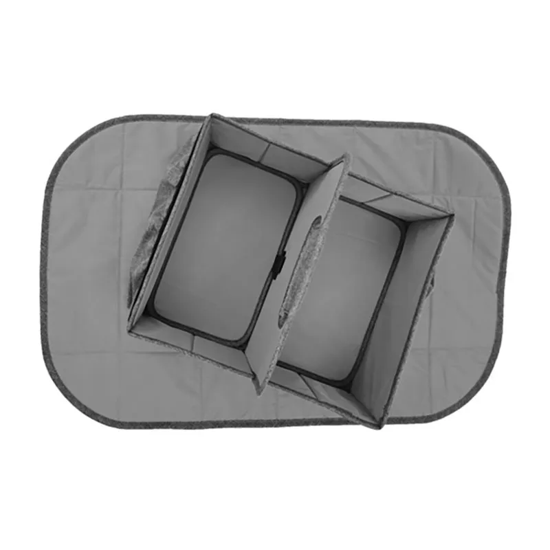 Panier de rangement Nurserie - Gris-2