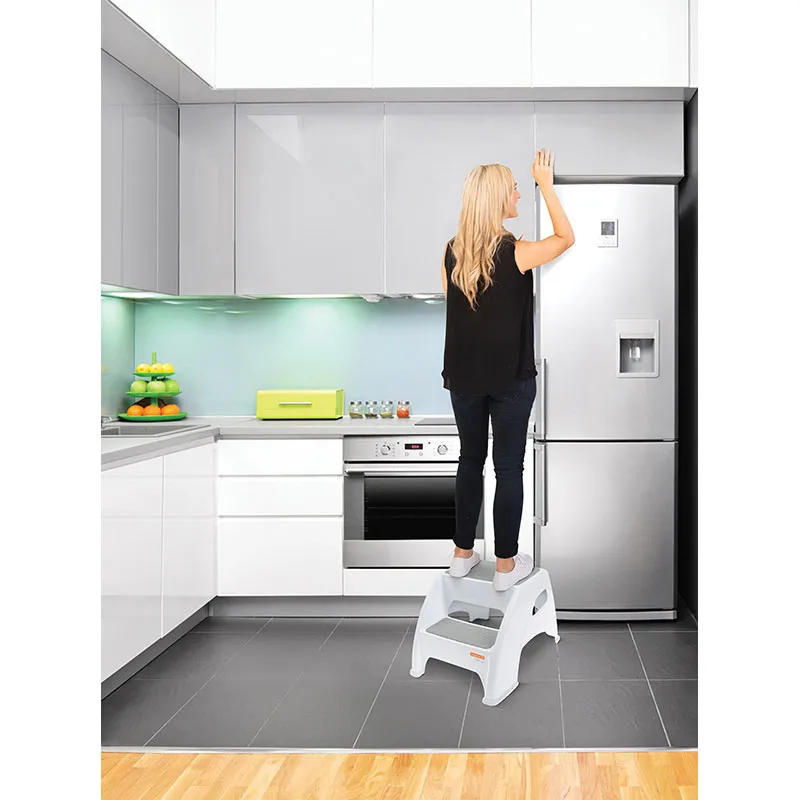 Marche pied Sturdy - Gris-3