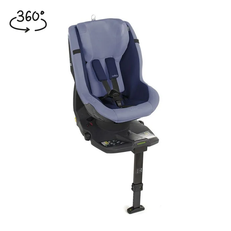 Siège-auto I-Size/Isofix 360° Ikonic R 40 à 105cm - Bleu-0