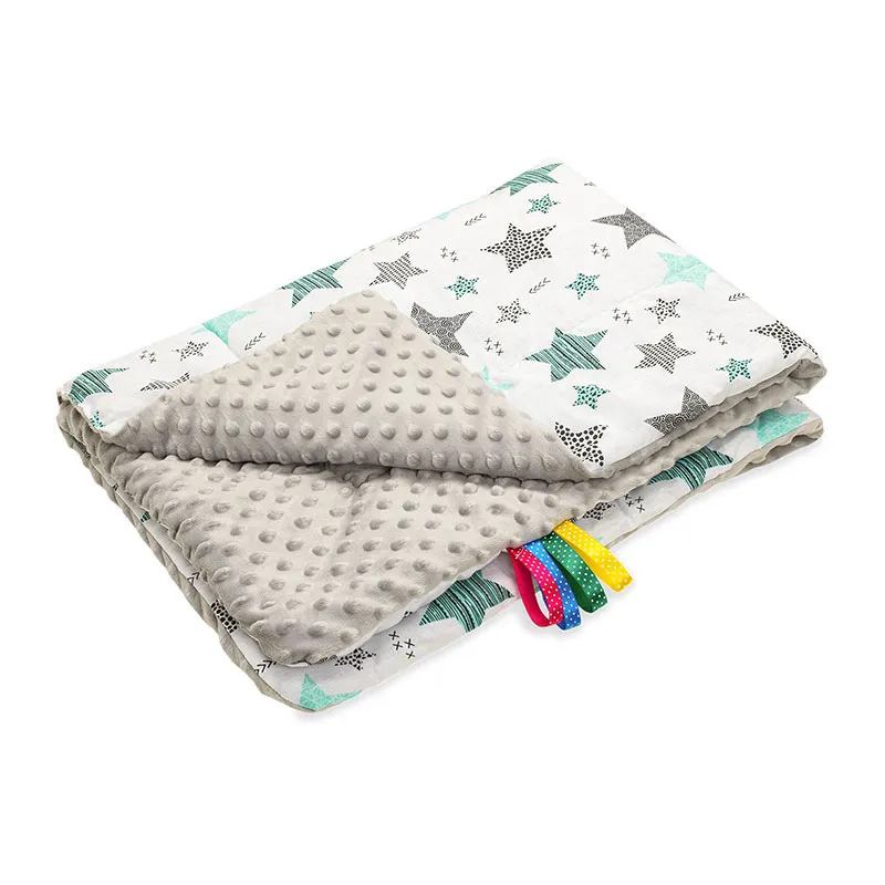 Couverture Ciel Vert menthe - 75x100cm-0