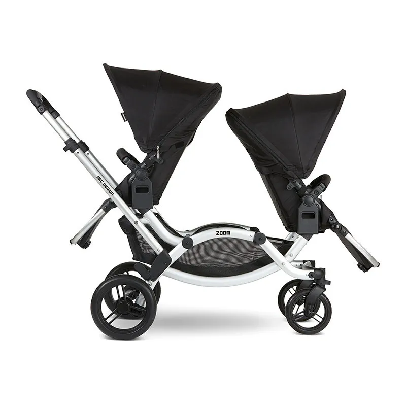 Poussette Jumeaux Zoom Black Limited - 6m+-3