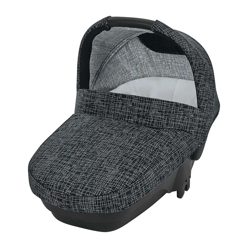 Trio Poussette tout terrain Nova 4R + Cosi Rock sans base + Nacelle Amber2 + Adaptateurs Frequency Pink/Noir - 0m+-6