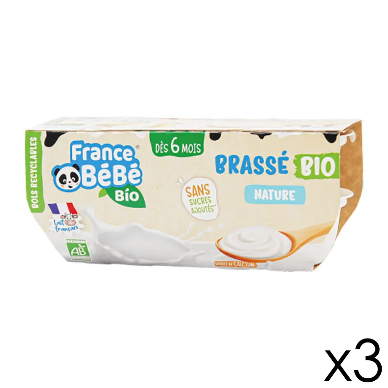 12x100g Brassés Nature BIO - 6m+-0
