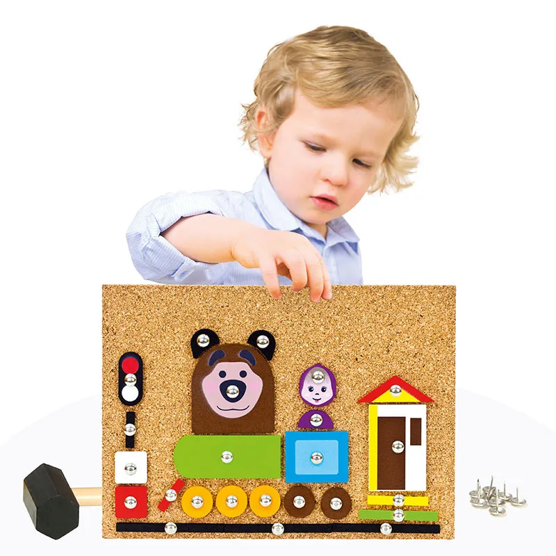 Jeu de clous Masha & Michka 206pcs - 36m+-3