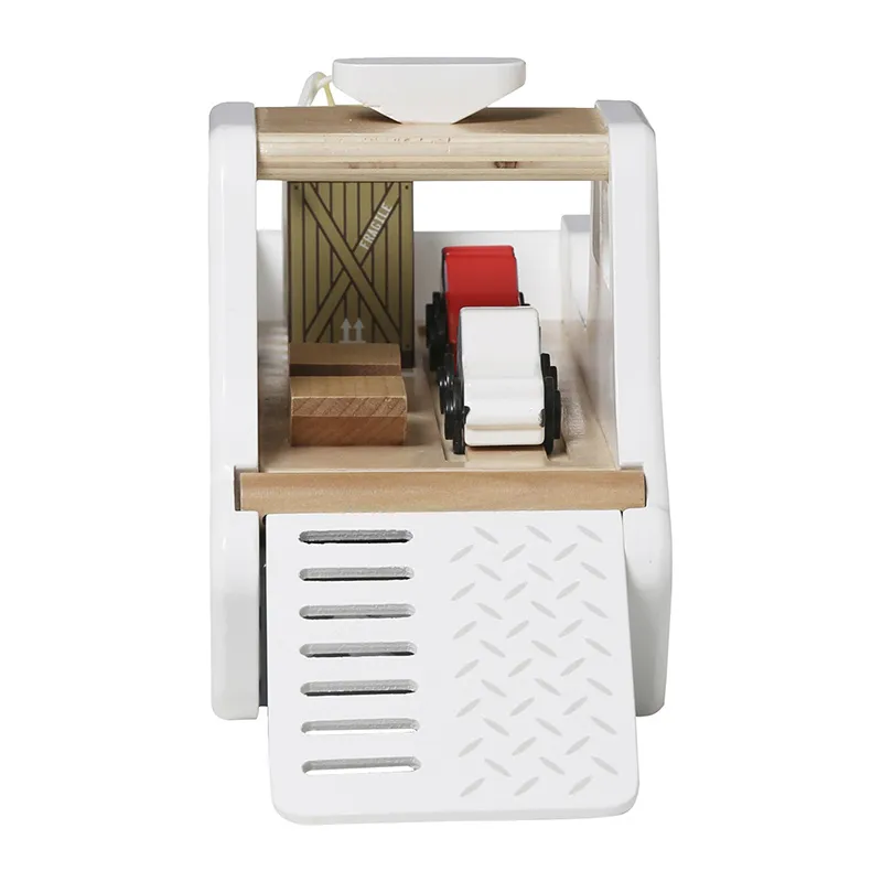 Bateau Porte conteneur Bois - 10m+-3