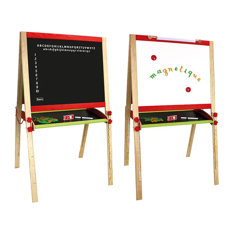 Grand tableau multifonctions réglable en bois 66x54x120cm - 36m+-0