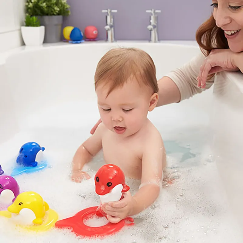 Jeu de bain Do-Ré-Mi Dauphins sonores - 12m+-1