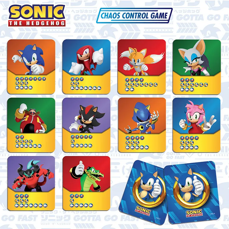 Jeu de plateau Chaos Control Game Sonic - 6+-3