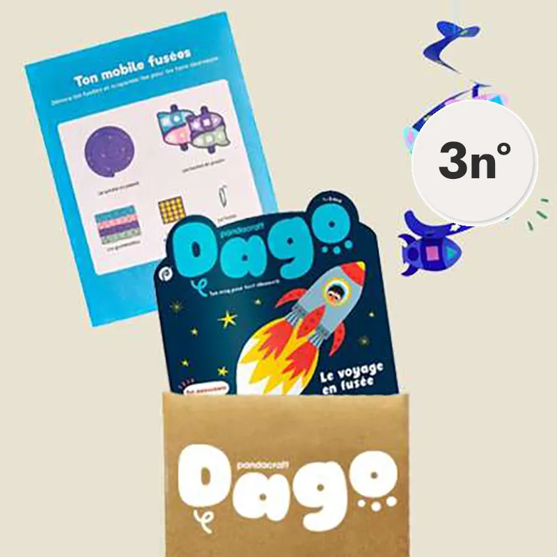 Abo. Mens. Pandacraft Dago 3n°/3 mois - 12m+-0