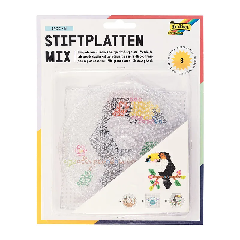 Plaques pour perles à repasser Basic Grand - 3pcs.-0