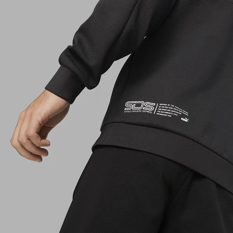 Sweat à capuche Homme Mercedes AMG Petronas F1 Puma - Noir-8