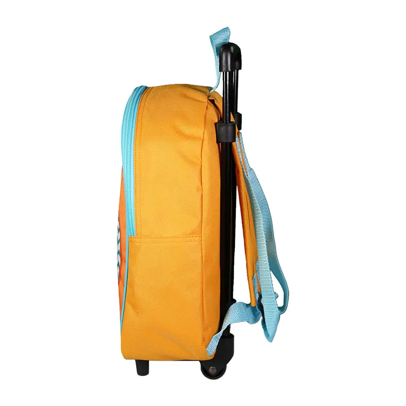 Sac à dos à roulettes maternelle Le Roi Lion Jaune - 25x32cm-2