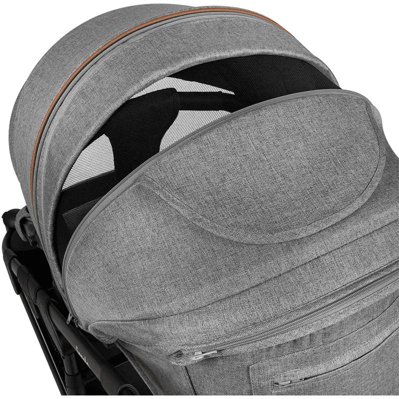 Trio Poussette Mari Tour + Nacelle + Cosy Gr.0+ - Gris Stone-15
