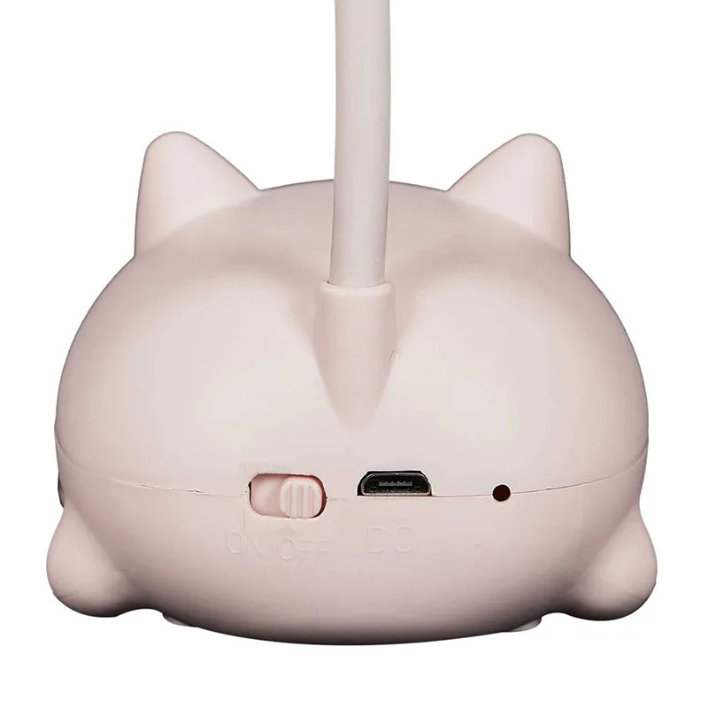 Lampe veilleuse LED Chat Kawaii Aléat. - 21x11x9cm-6