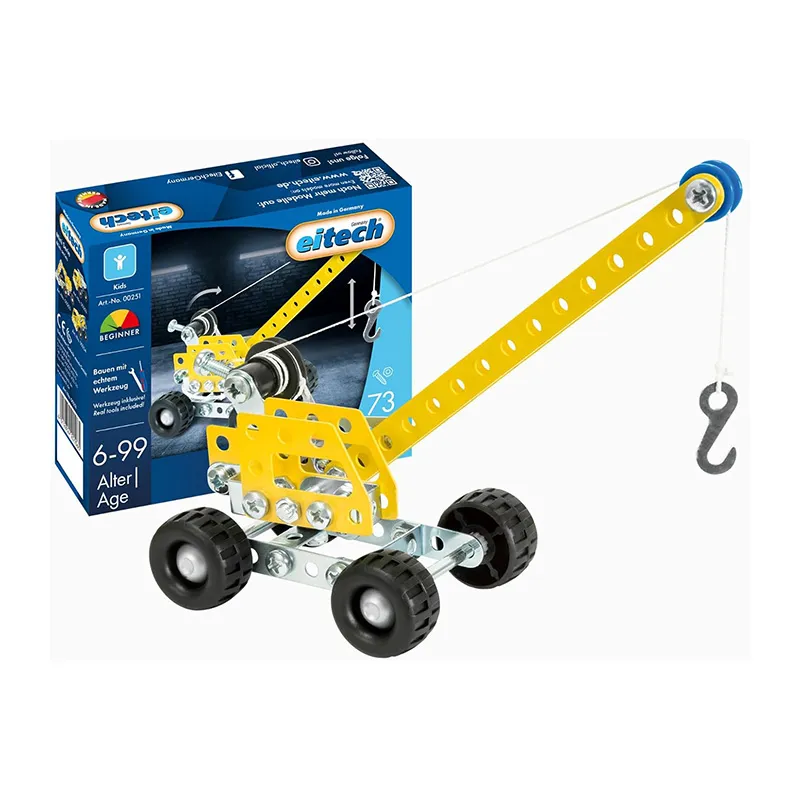 Jeu de construction Mini Grue 73pcs - 6+ - NEW CLASSIC TOYS-0