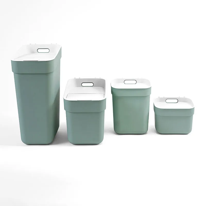 Poubelle Ready to Collect recyclé Vert menthe - 10L-6