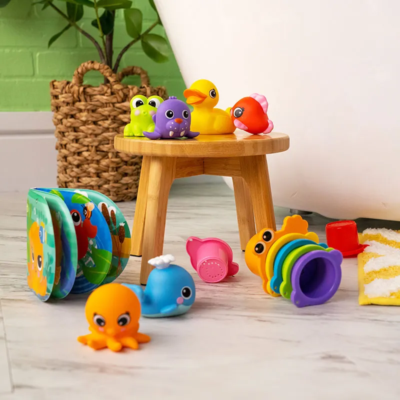 Jouets de bain 15pcs Splash splash Baby - 6m+-1