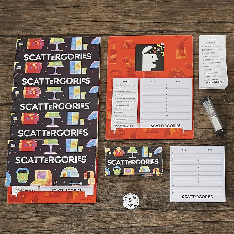Jeu Scattergories classique - 13+-8