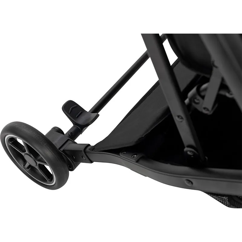 Poussette double Action Twin Black/Dusty Green - 0m+-6