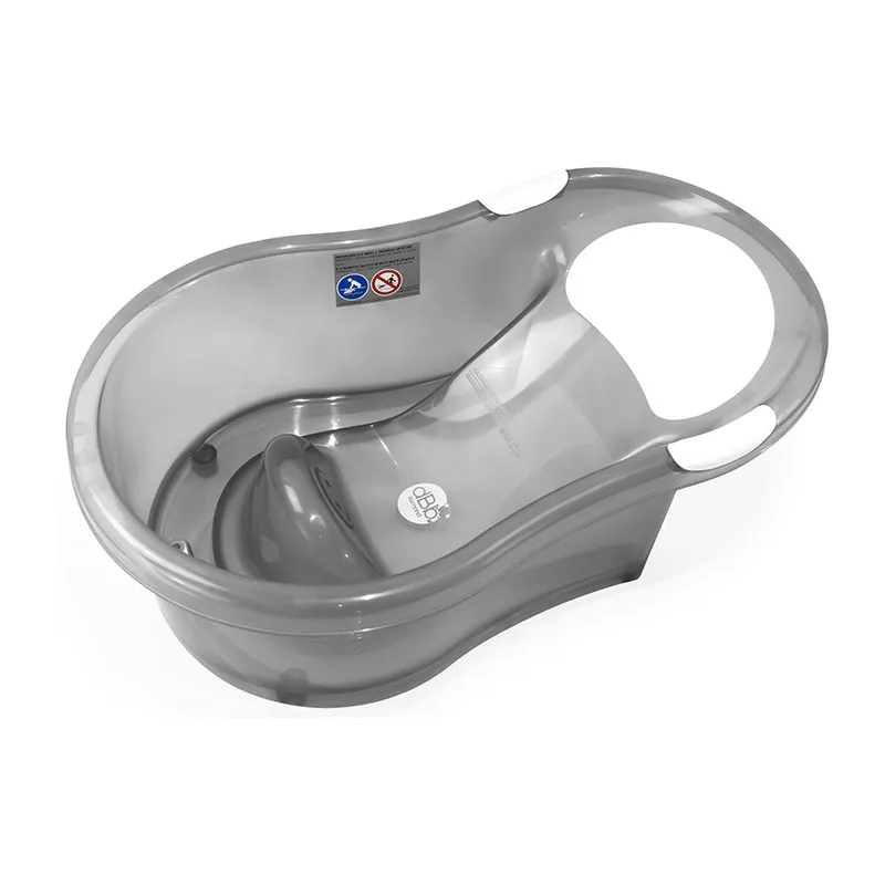 Baignoire transat + Petit support Gris - 0-6m-1