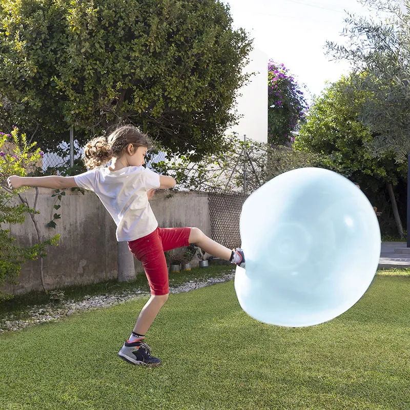 Bulle gonflable géante Bleu - Ø120cm-2
