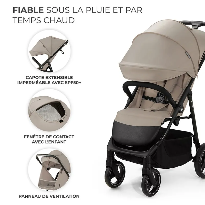 Poussette Buggy Trig 3 Beige - 6m+-11