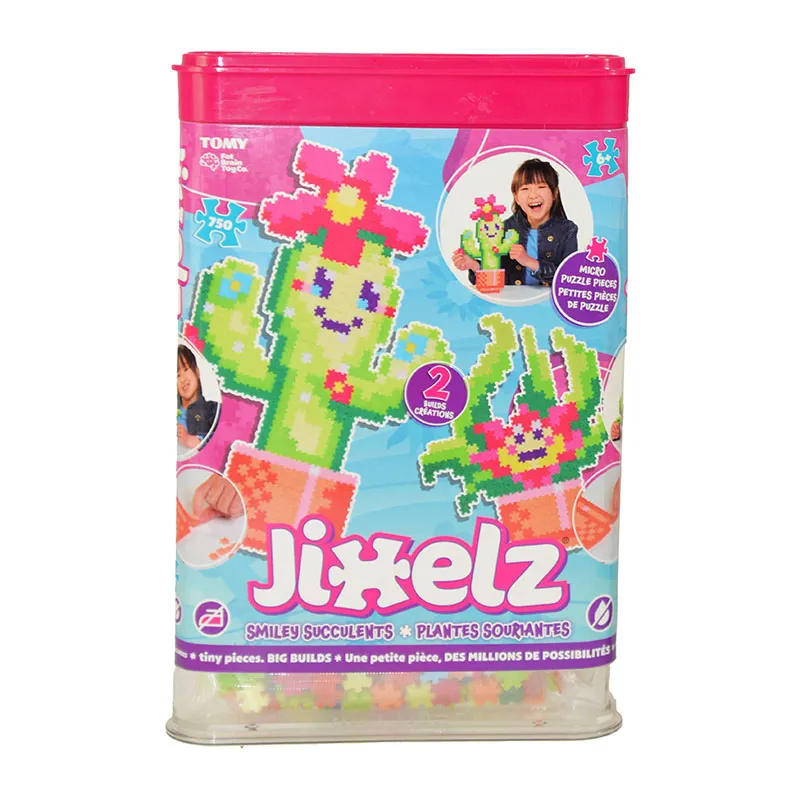 Jeu de construction Plantes Souriantes Jixelz 750pcs - 6+-8