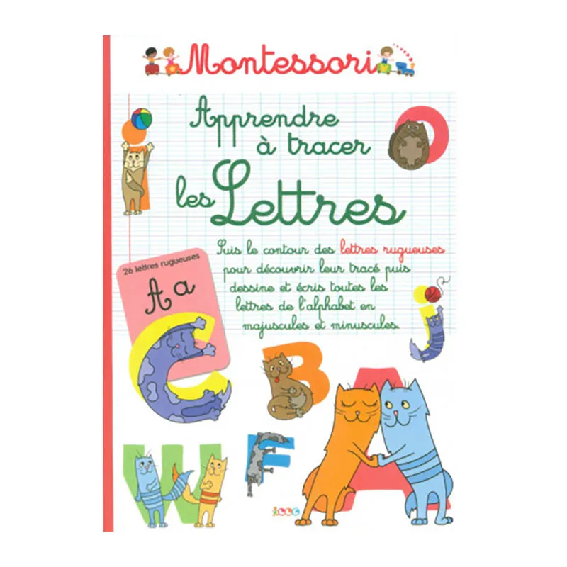 2 Cahiers Montessori Alphabet/Lettres - 3+-2