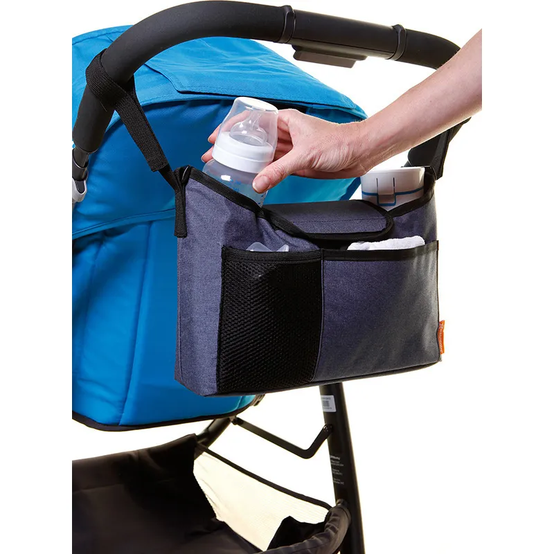 Organisateur de poussette - Bleu Denim-1