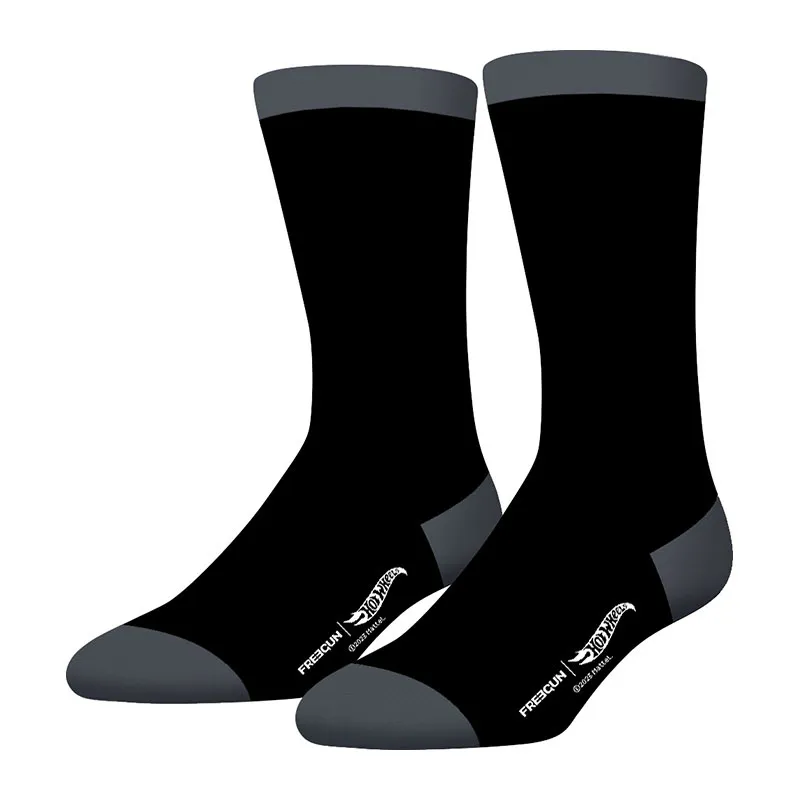 4 paires de chaussettes Garçon Hot Wheels - Noir/Gris/Rouge/Jaune-2