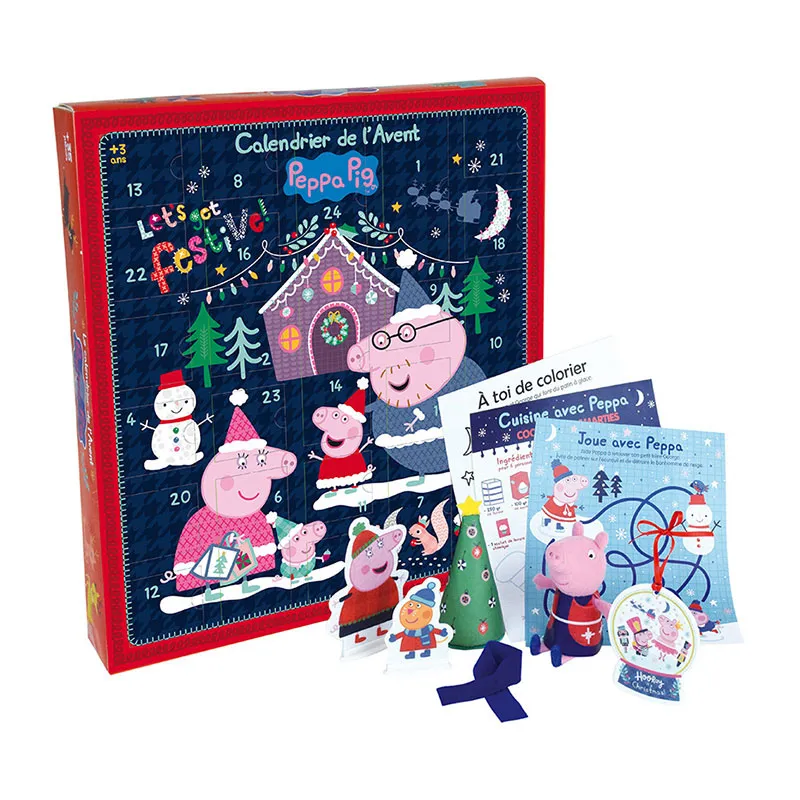 Calendrier de l'Avent Peppa Pig 35 surprises - 36m+-2