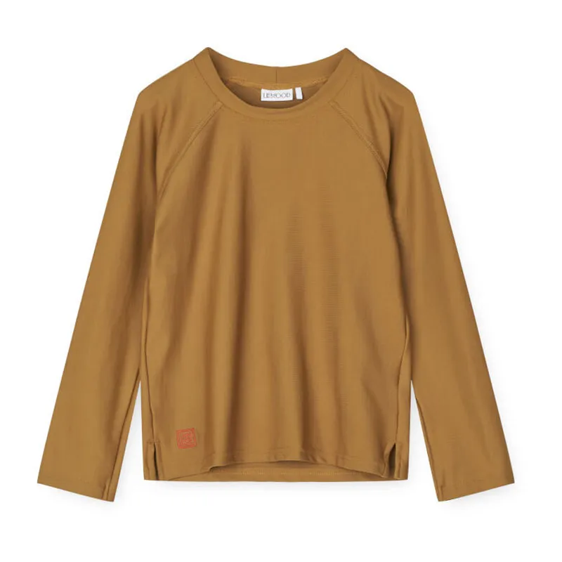 T-shirt de bain manches longues Noah Golden caramel - Liewood-0