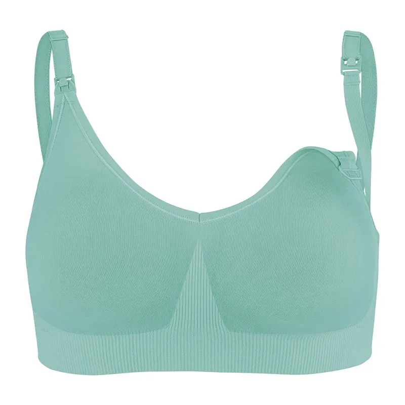 Soutien-gorge d'allait. Durable Body Silk Sans couture Full Cup - Jade - BRAVADO DESIGN-1