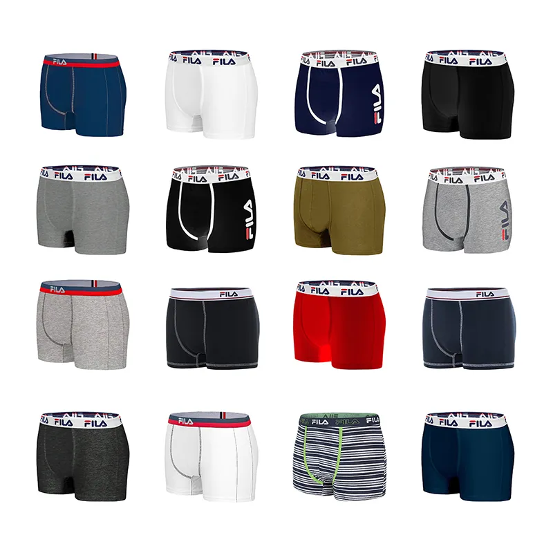 6 Boxers Homme Fila - Multicolore-1