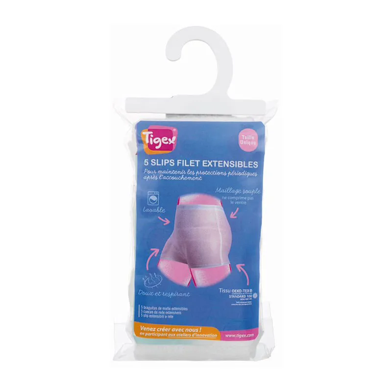 Kit Maternité - Serviettes hygiéniques + Slips filet-2