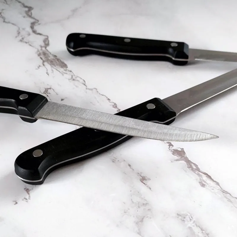 3 Couteaux à steak - Lame lisse 11cm-4