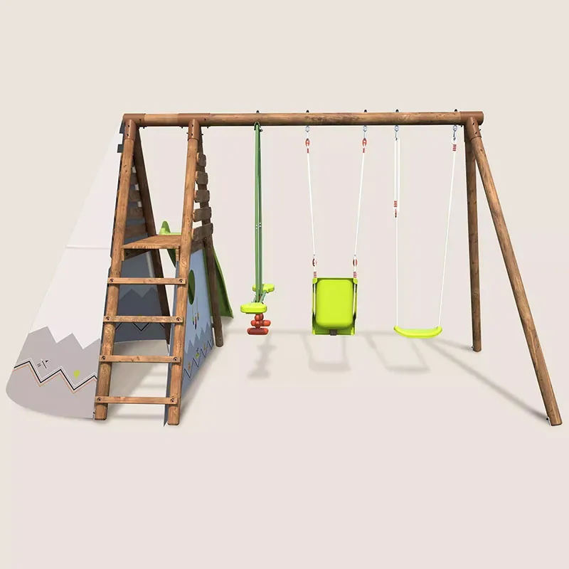 Station 4 agrès + Tipi Camélia - 6m+-6