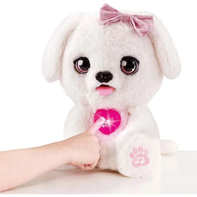 Peluche interactive KissKiss, Mon toutou bisous - 36m+-3