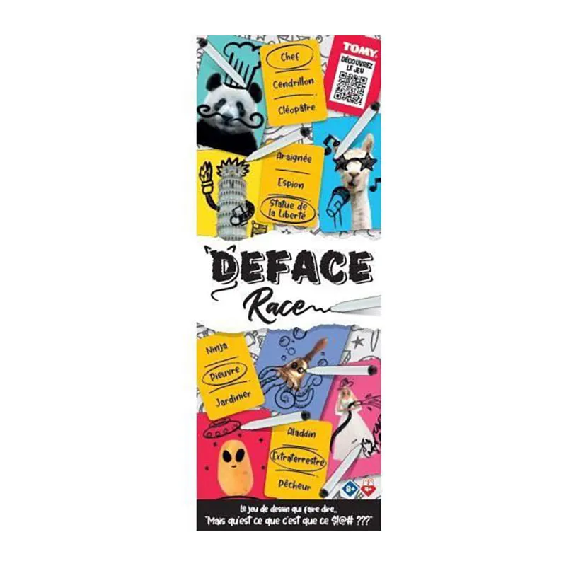 Jeu de société Deface Race - 8+-0