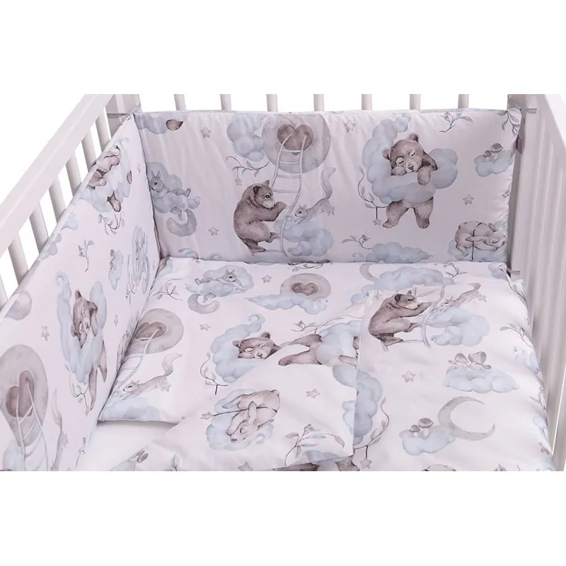 Tour de lit Coton Ourson - 30x180cm-1