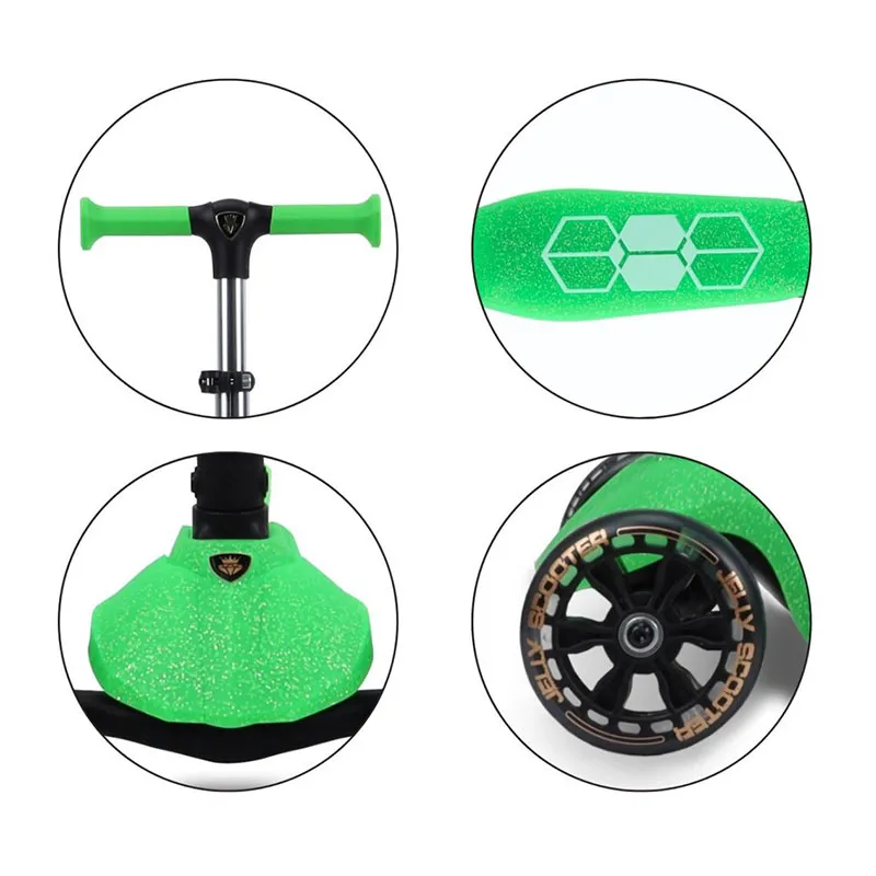 Trotinette 3 roues Scooter Jelly Vert - 18m+-10