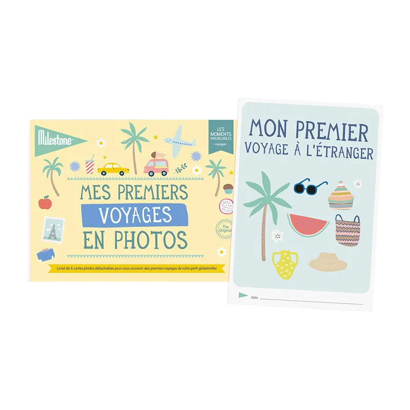 Livret 6 Cartes Détachables Mes 1ers voyages-2