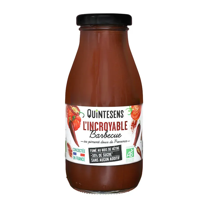 Incroyable Sauce Barbecue BIO - 290g-0