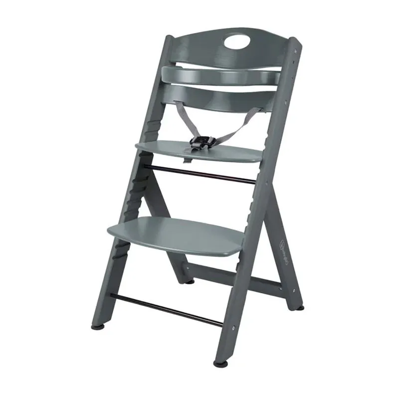 Chaise haute Family XL Gris - 6m+-0