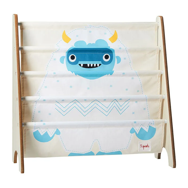 Bibliothèque en tissu Yeti - 61x62cm-2
