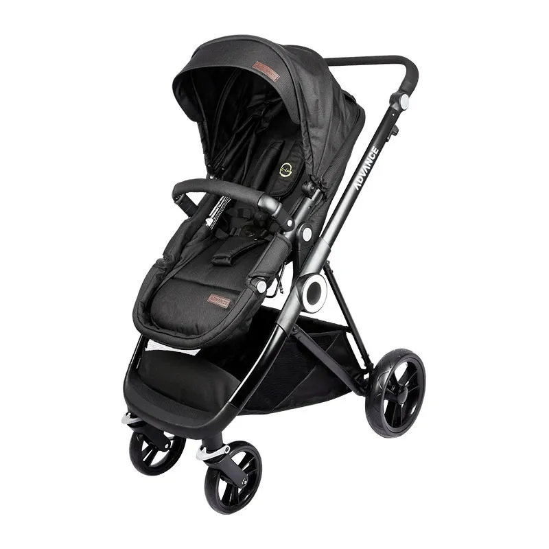 Poussette 4en1 - Coque  I-Size + Base I-Leo Noir - 0m+-1