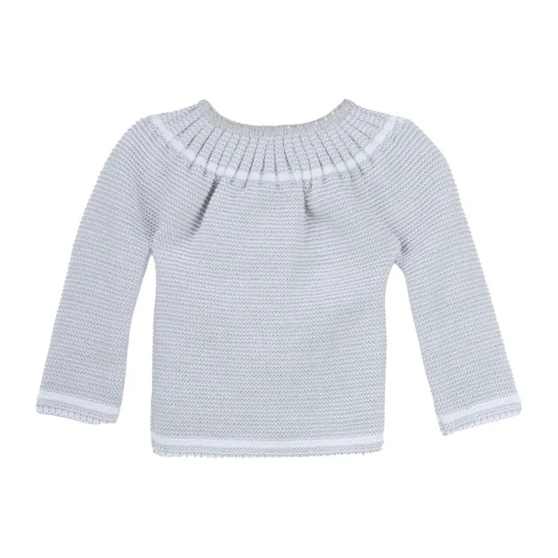 Brassière 3 boutons - Gris-1