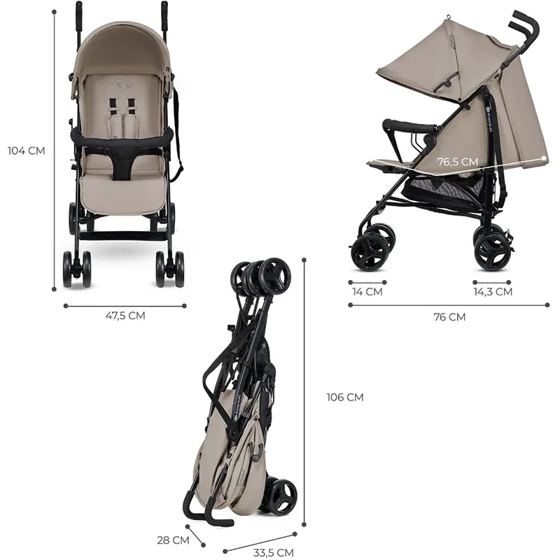 Poussette canne Tik Beige - 6m+-11